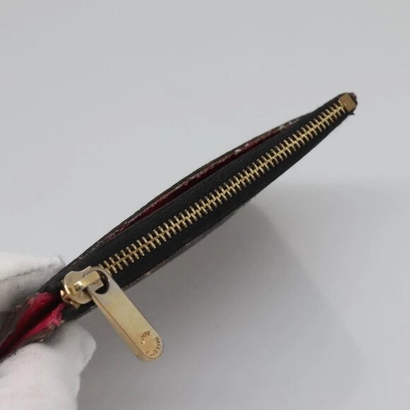 LOUIS VUITTON Multicolor Pochette Cles NM Coin Purse Black - Picture 9 of 15